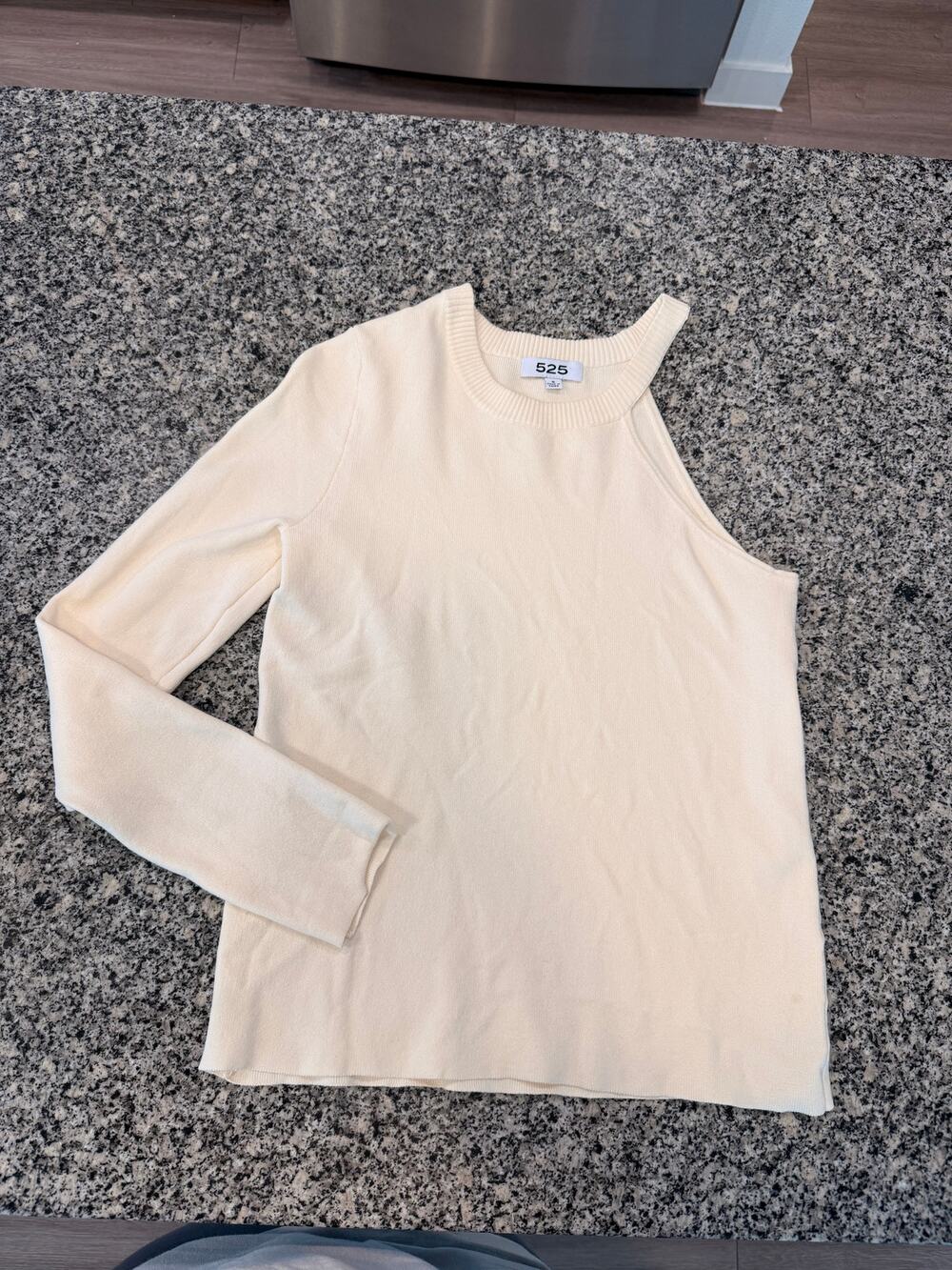 525 America asymmetrical one-shoulder top - Small